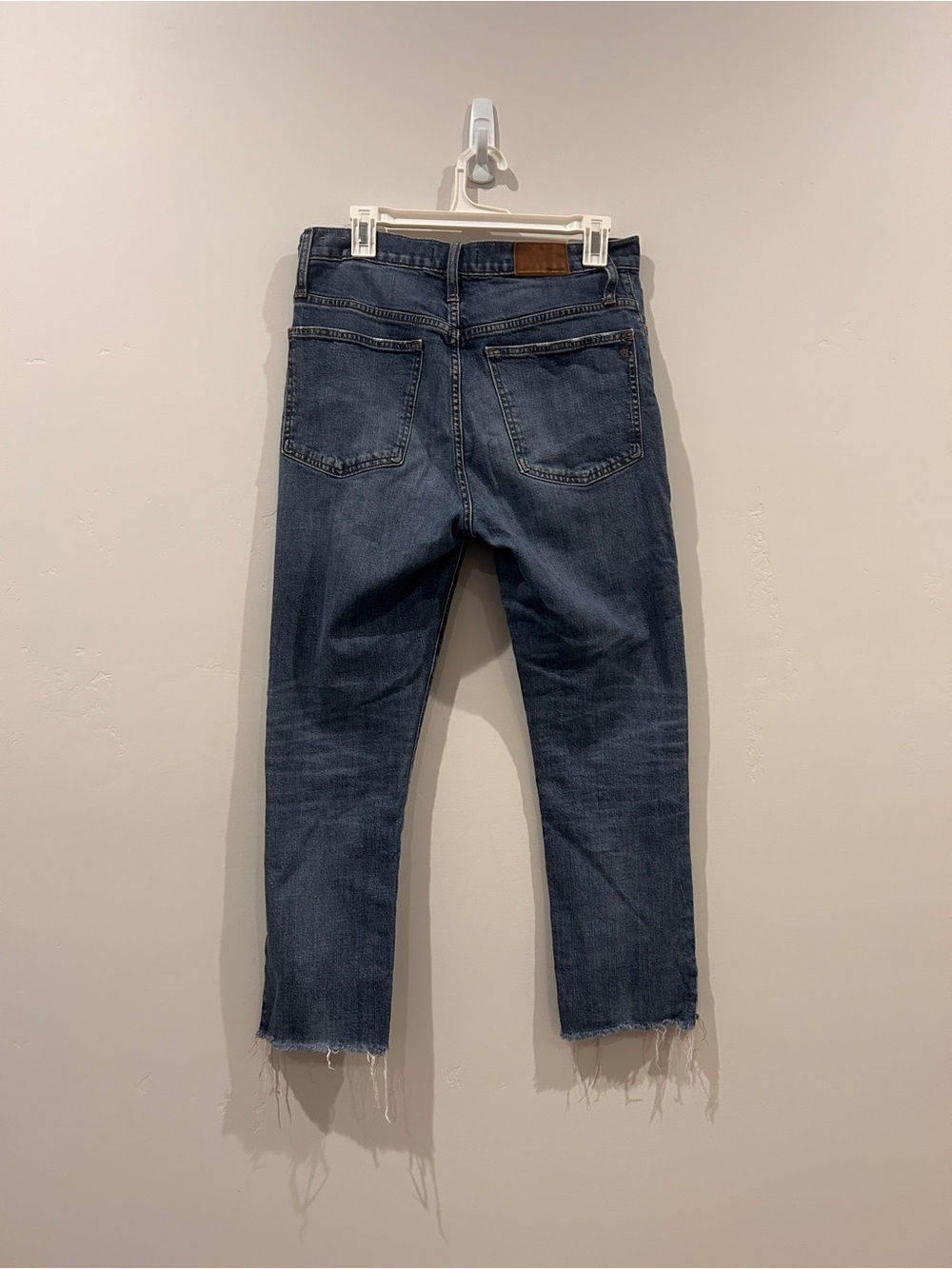 Madewell The Perfect Vintage Jeans – Size 30 | High Rise | Cropped Raw Hem - Picture 6 of 8